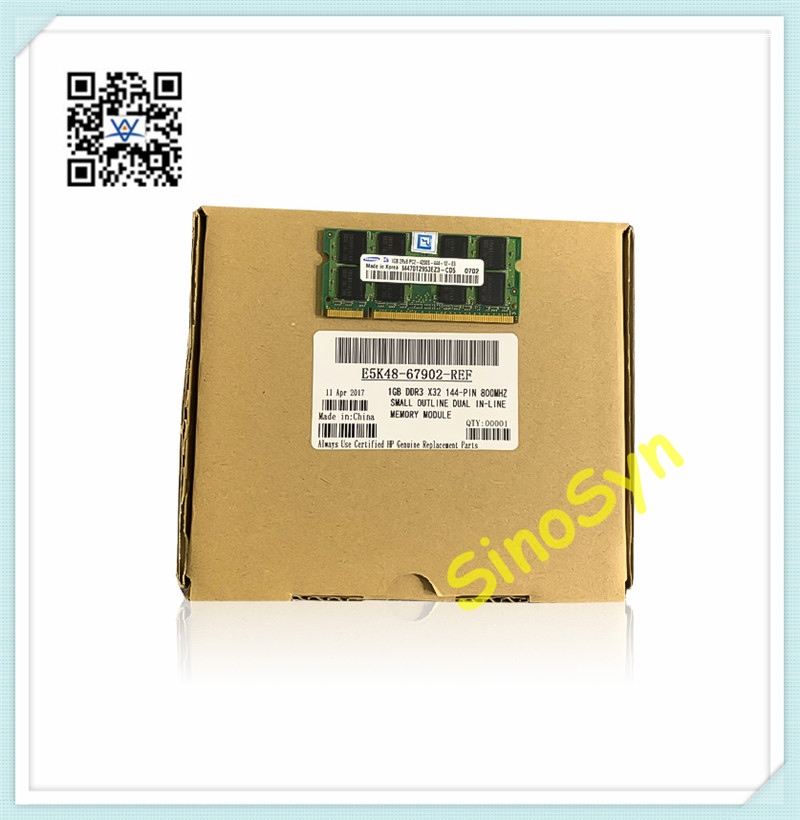 E5K48A/ E5K48-67902 for HP M577 M681 M682 M527 M631 M632 M633 M556 M765 M586 1GBx32 144-pin (800 MHz) DDR3